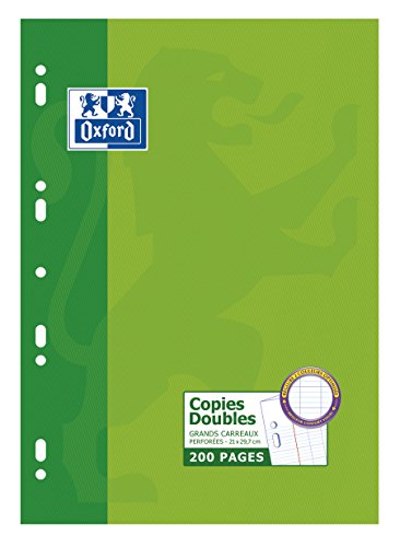 Oxford Copies doubles, format A4, séyès, 200 pages Oxford Copies doubles, format A4, séyès, 200 pages von Oxford