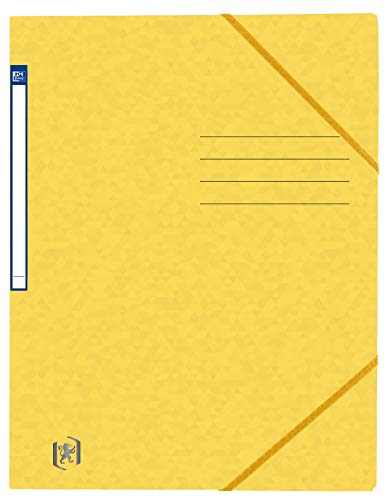 Oxford Eckspanner-Mappe A4, Top File +, ohne Klappen, aus Karton, gelb, 10 Stück Oxford Eckspanner-Mappe A4, Top File +, ohne Klappen, aus Karton, gelb, 10 Stück von Oxford