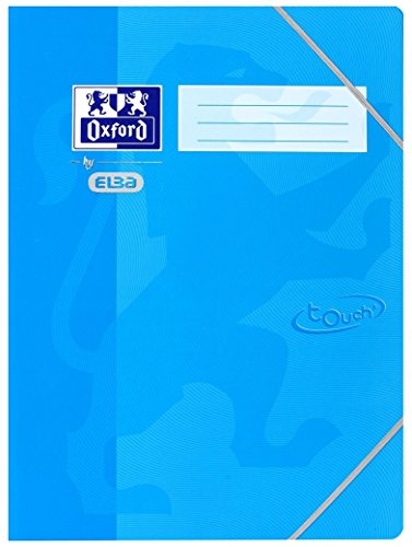 Oxford Eckspanner-Mappe A3, fester Karton, Soft Touch-Oberfläche, blau Oxford Eckspanner-Mappe A3, fester Karton, Soft Touch-Oberfläche, blau von Oxford