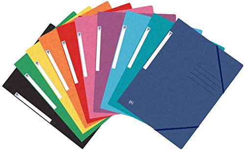 Oxford Top File + Eckspannermappe A4, extrastark aus Karton, sortiert 10 Farben, 25er Pack, 400124547 Oxford Top File + Eckspannermappe A4, extrastark aus Karton, sortiert 10 Farben, 25er Pack, 400124547 von Oxford