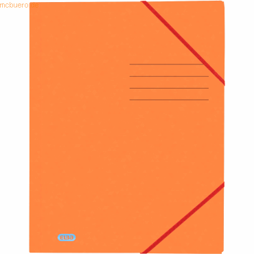 10 x Oxford Eckspannmappe Top File+ A4 390g orange 10 x Oxford Eckspannmappe Top File+ A4 390g orange von Oxford