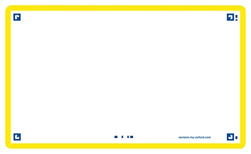 Oxford Flash 2.0 Flashcards A7 75x125mm Blanco Gelb 80 Stück Oxford Flash 2.0 Flashcards A7 75x125mm Blanco Gelb 80 Stück von Oxford