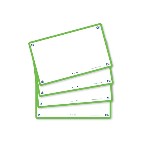 Oxford FLASH 2.0 Karteikarten A7, Lernkarten, 75x125mm, blanko, grün, 80 Blatt Oxford FLASH 2.0 Karteikarten A7, Lernkarten, 75x125mm, blanko, grün, 80 Blatt von Oxford