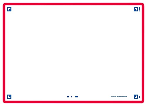 Oxford Flash 2.0 Flashcards A6 105x148mm Blanco Rot 80 Stück Oxford Flash 2.0 Flashcards A6 105x148mm Blanco Rot 80 Stück von Oxford