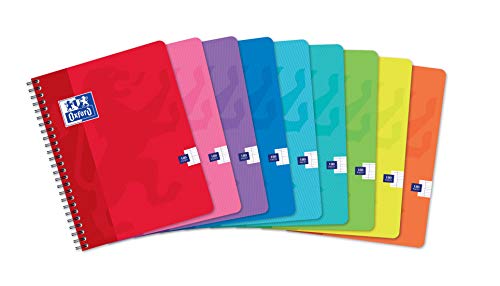 Oxford Hefte, 40 Stück, 17 x 22 cm, große Karos, Seyès-Lineatur, 180 Seiten, Einband, Einband, Karte, verschiedene Farben Oxford Hefte, 40 Stück, 17 x 22 cm, große Karos, Seyès-Lineatur, 180 Seiten, Einband, Einband, Karte, verschiedene Farben von Oxford