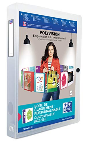Oxford Kunststoff-Sammelbox polyvision, , DIN A4, farblos transparent Oxford Kunststoff-Sammelbox polyvision, , DIN A4, farblos transparent von Oxford