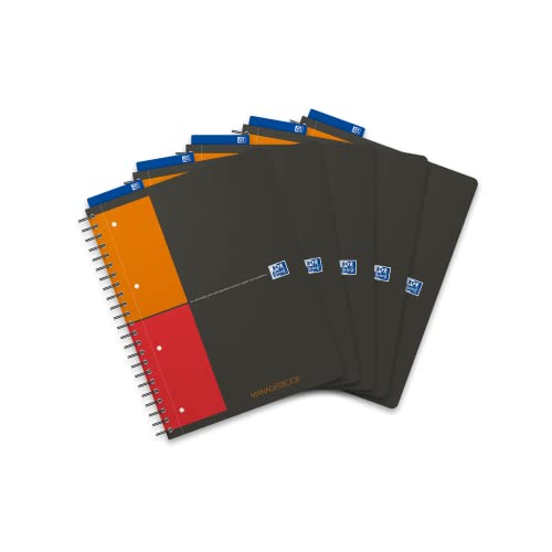 Oxford Managerbook Inernational A4, liniert, 160 Seiten, 5 versetzbare Register, 5 Stück Oxford Managerbook Inernational A4, liniert, 160 Seiten, 5 versetzbare Register, 5 Stück von Oxford