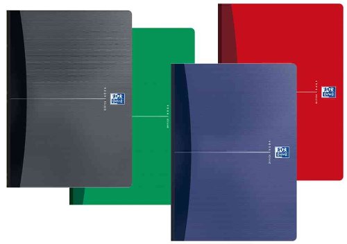 Oxford Office Buch broschiert, DIN A5, 96 Blatt, kariert von Oxford