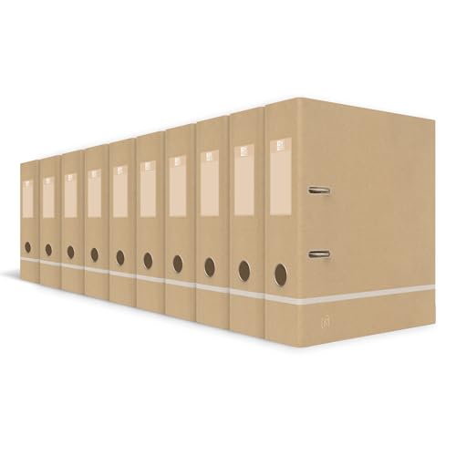Oxford Ordner A4, gut für die Umwelt, in beige, 10 Stück, 400141471 Oxford Ordner A4, gut für die Umwelt, in beige, 10 Stück, 400141471 von Oxford