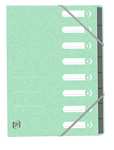 Oxford Ordnungsmappe TopFile+ A4, 8 Positionen, Einband, Pastellfarben Oxford Ordnungsmappe TopFile+ A4, 8 Positionen, Einband, Pastellfarben von Oxford