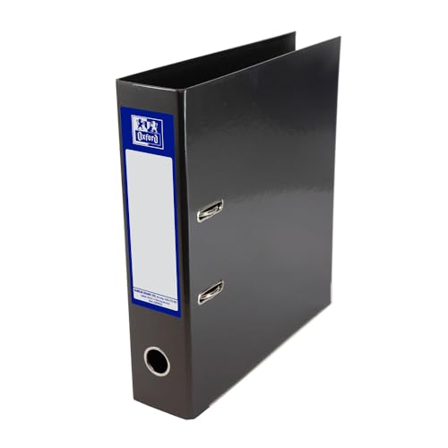 Oxford Premium A4 Aktenordner, anthrazit, Einzelordner, strapazierfähig Oxford Premium A4 Aktenordner, anthrazit, Einzelordner, strapazierfähig von Oxford