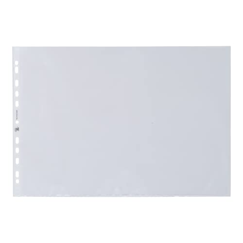 Oxford Prospekthüllen DIN A3 quer, genarbt, blendfrei, oben offen, 25er Pack Oxford Prospekthüllen DIN A3 quer, genarbt, blendfrei, oben offen, 25er Pack von Oxford
