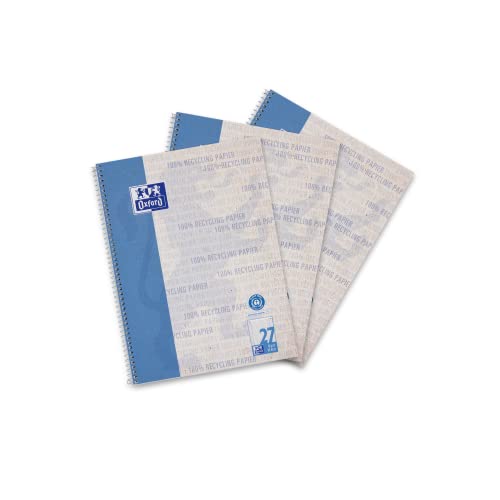 Oxford Recycling Collegeblock A4 liniert mit Doppelrand, 80 Blatt, gelocht, 3 Stück Oxford Recycling Collegeblock A4 liniert mit Doppelrand, 80 Blatt, gelocht, 3 Stück von Oxford