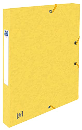 Oxford Sammelbox A4, Top File +, aus Karton, 2, 5 cm Rückenbreite, gelb, 12 Stückvvv Oxford Sammelbox A4, Top File +, aus Karton, 2, 5 cm Rückenbreite, gelb, 12 Stückvvv von Oxford