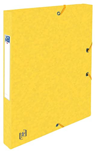 Oxford Sammelbox Top File+, 25 mm, DIN A4, gelb von Oxford