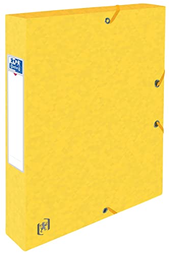Oxford Sammelbox Top File+ 40 mm DIN A4 gelb von Oxford