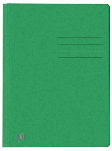 Oxford Schnellhefter A4, aus Karton, grün, 25 Stück, 400116200, DIN A4 von Oxford