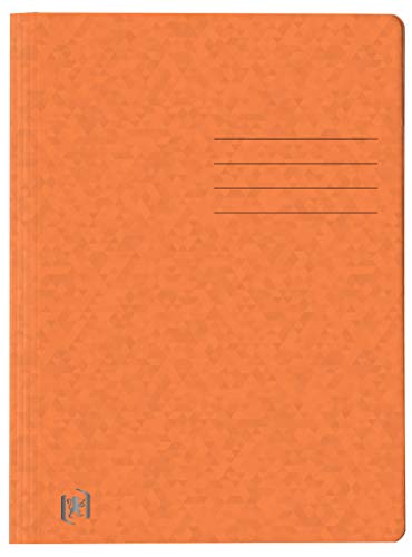 Oxford Schnellhefter A4, aus Karton, orange, 25 Stück, 400116210 von Oxford