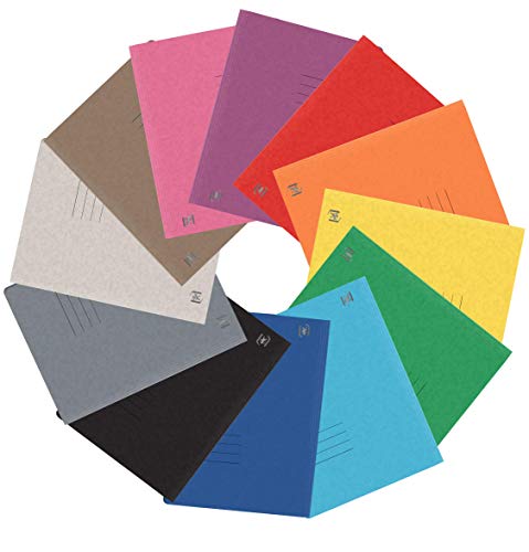 Oxford Schnellhefter A4, aus Karton, sortiert mit 12 Farben, 25 Stück, 400117265, DIN A4 Oxford Schnellhefter A4, aus Karton, sortiert mit 12 Farben, 25 Stück, 400117265, DIN A4 von Oxford