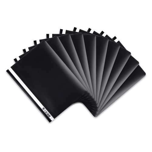 Oxford Schnellhefter A4, aus Kunststoff, schwarz, 10 Stück Oxford Schnellhefter A4, aus Kunststoff, schwarz, 10 Stück von Oxford