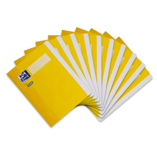 Oxford Schnellhefter A4, fester Karton, Soft Touch-Oberfläche, gelb, 10 Stück von Oxford
