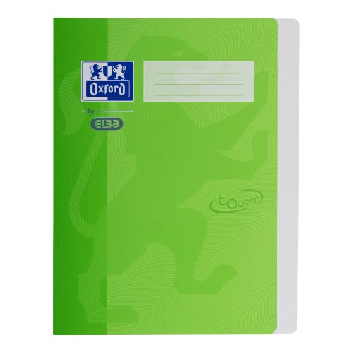 Oxford Schnellhefter A4, fester Karton, Soft Touch-Oberfläche, grün von Oxford