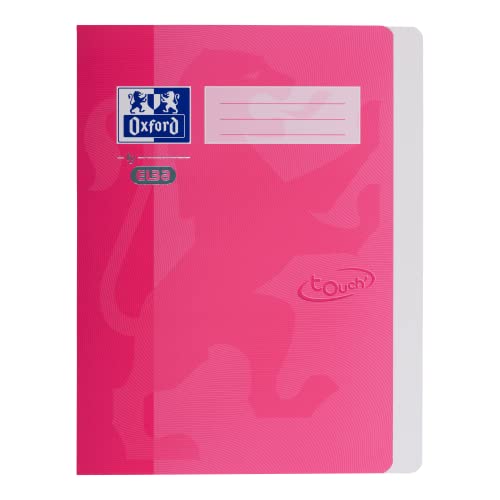 Oxford Schnellhefter A4, fester Karton, Soft Touch-Oberfläche, rosa von Oxford