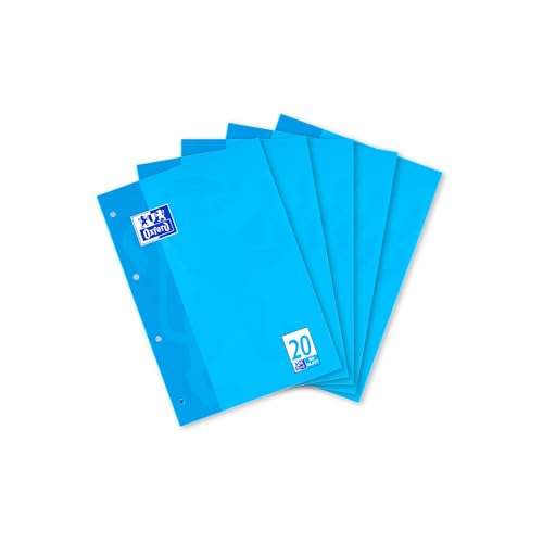Oxford Schule Schulblock A4 blanko, Lineatur 20, 50 Blatt, kopfgeleimt, 5 Stück Oxford Schule Schulblock A4 blanko, Lineatur 20, 50 Blatt, kopfgeleimt, 5 Stück von Oxford