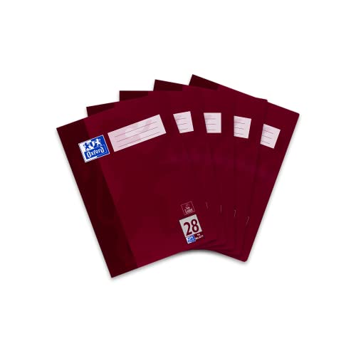 Oxford Schulheft A4, 16 Blatt, Lineatur 28, kariert, 5 Stück Oxford Schulheft A4, 16 Blatt, Lineatur 28, kariert, 5 Stück von Oxford