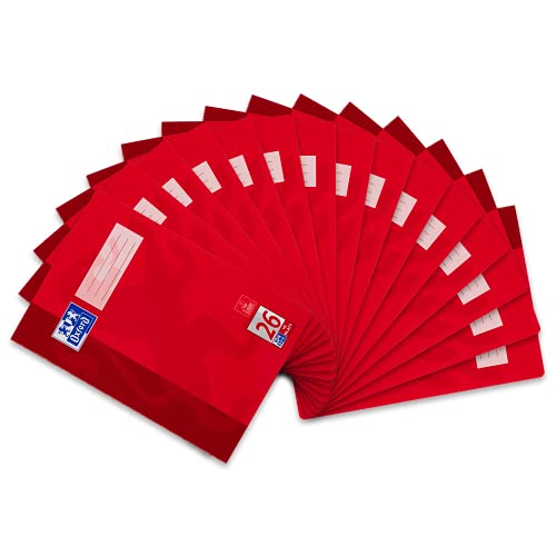 Oxford Schulheft A4, 16 Blatt, Lineatur 26, kariert mit Rand, 15 Stück Oxford Schulheft A4, 16 Blatt, Lineatur 26, kariert mit Rand, 15 Stück von Oxford