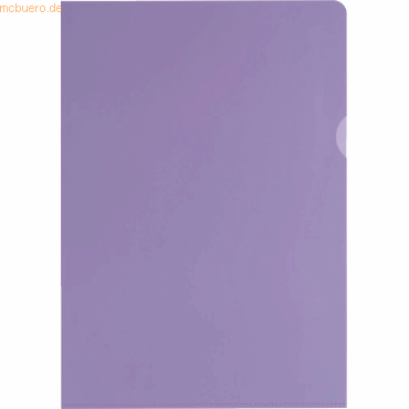 Oxford Sichthülle A4 PVC 150my violett VE=25 Stück von Oxford