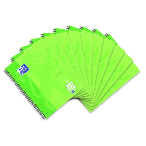 Oxford Touch Collegeblock A4 liniert mit Doppelrand, 80 Blatt, grün, 10 Stück Oxford Touch Collegeblock A4 liniert mit Doppelrand, 80 Blatt, grün, 10 Stück von Oxford