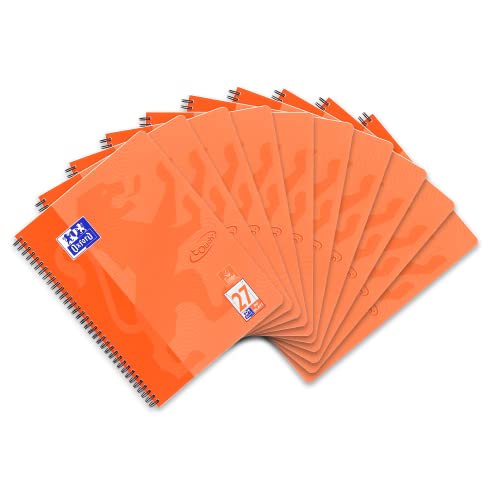 Oxford Touch Collegeblock A4 liniert mit Doppelrand, 80 Blatt, koralle, 10 Stück Oxford Touch Collegeblock A4 liniert mit Doppelrand, 80 Blatt, koralle, 10 Stück von Oxford