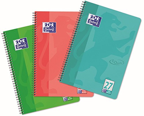 Oxford Touch Collegeblock A4 liniert mit Doppelrand, 80 Blatt, sortiert, 10 Stück Oxford Touch Collegeblock A4 liniert mit Doppelrand, 80 Blatt, sortiert, 10 Stück von Oxford