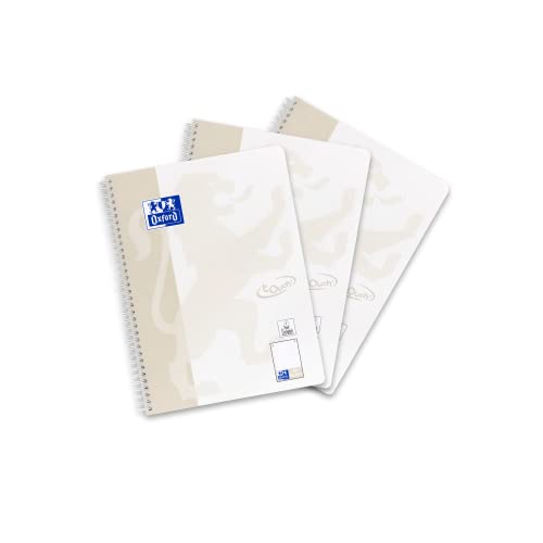 Oxford Touch Collegeblock A4 punktkariert/dotted, 160 Seiten, lichtgrau, 3 Stück Oxford Touch Collegeblock A4 punktkariert/dotted, 160 Seiten, lichtgrau, 3 Stück von Oxford
