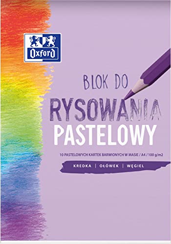 Oxford Zeichenblock A4 10 Blatt bunt pastell 1 Stück 100g/m2 Oxford Zeichenblock A4 10 Blatt bunt pastell 1 Stück 100g/m2 von Oxford