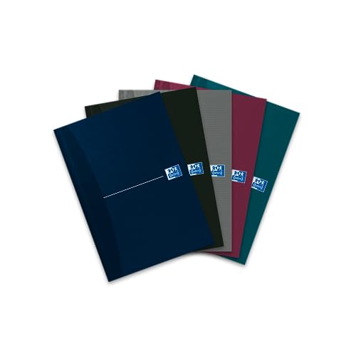 Oxford gebundenes Buch A5, liniert, 192 Seiten, 4 Farben, 5 Stück Oxford gebundenes Buch A5, liniert, 192 Seiten, 4 Farben, 5 Stück von Oxford