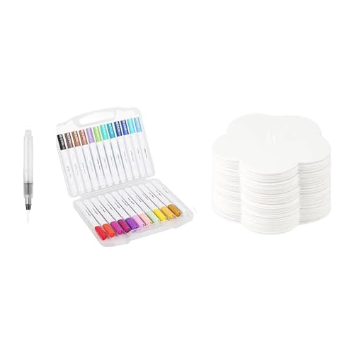 Magics Puff Paint Schaumstoff-Texturpapier, Zeichenpapier, Schaumstoff-Textur-Malset mit Aquarellstift, Zauber-Puff-Farbe, Zeichnen, Malset mit Aquarellstift für Kinder von Oxtxuzdm