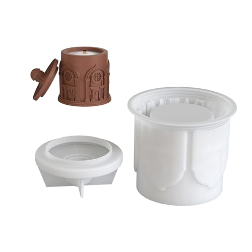 Modische Silikonschale in Hausform für Epoxidharz, Schmuck, Tellerhalter, Handwerk, Kunst und Heimdekoration, Haus-Silikon von Oxtxuzdm