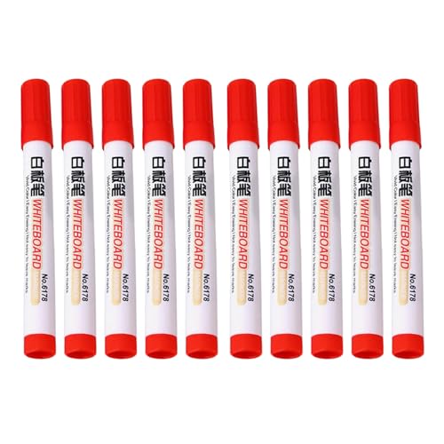Oxtxuzdm 10pcs Löschbare Whiteboard Marker Wasser Basis Marker Whiteboard Für Schulbüro Schwarz Rötung Grün Oder Blau Oxtxuzdm 10pcs Löschbare Whiteboard Marker Wasser Basis Marker Whiteboard Für Schulbüro Schwarz Rötung Grün Oder Blau von Oxtxuzdm