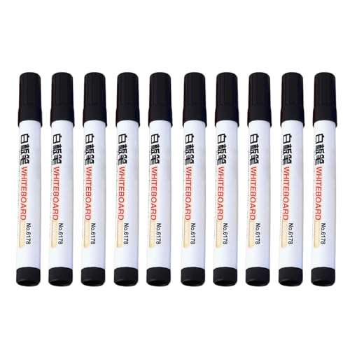 Oxtxuzdm 10pcs Löschbare Whiteboard Marker Wasser Basis Marker Whiteboard Für Schulbüro Schwarz Rötung Grün Oder Blau Oxtxuzdm 10pcs Löschbare Whiteboard Marker Wasser Basis Marker Whiteboard Für Schulbüro Schwarz Rötung Grün Oder Blau von Oxtxuzdm
