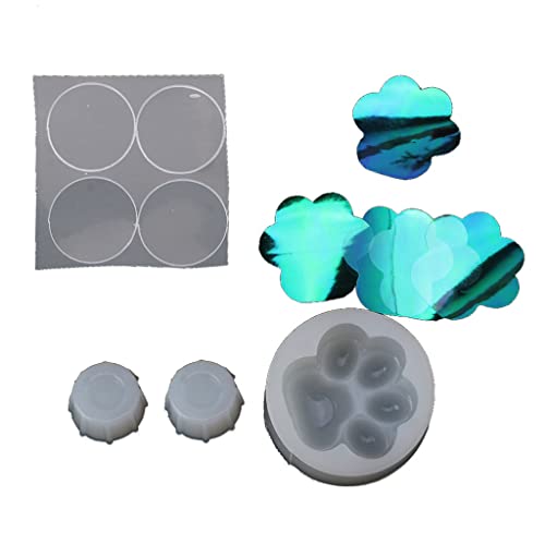1 Set Übergroßer Spiegel Für Katzenklauenschlüsselketten Epoxidharzform Handgefertigte Anhänger Ornamente 1 Set Übergroßer Spiegel Für Katzenklauenschlüsselketten Epoxidharzform Handgefertigte Anhänger Ornamente von Oxxggkao