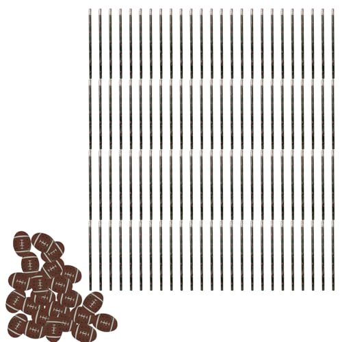 100pcs Cartoon Bleistift Und 100 Fußballgummis Setzen Motivierende Holzzeichnungsfüllstoffe Für Kindersportstapleries von Oxxggkao