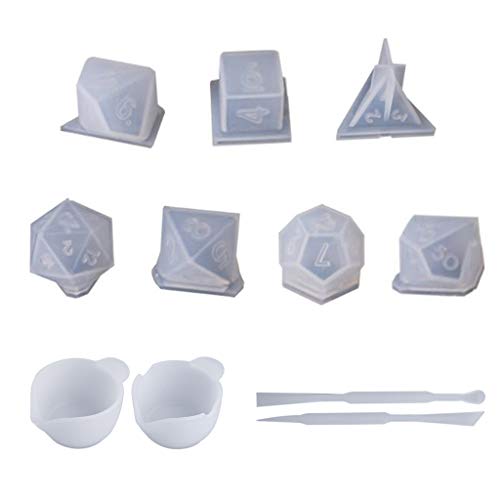 11pcs/Set Dice Stempel Harzguss Standard Spiel Rundet Square Für Dreiecksform Digitales Spiel Home Craft Epoxy Harzform Silikonschale 11pcs/Set Dice Stempel Harzguss Standard Spiel Rundet Square Für Dreiecksform Digitales Spiel Home Craft Epoxy Harzform Silikonschale von Oxxggkao