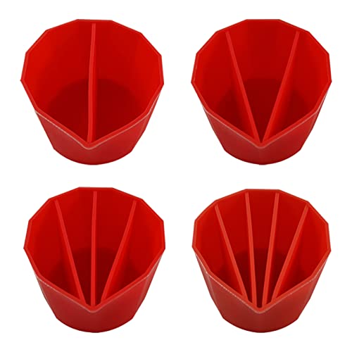 2/3/4/5 Kanäle Gähne Tassen Bündel Acrylfarbe Variety Pack Silicon Versorgung Multi Kanal Split Lack Gäsel Tassen Wiederverwendbarer Split von Oxxggkao