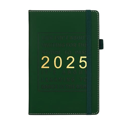 2025 Leder Weekly Monthly Planer Journal Notebook Mit Elastischer Band Stifthalter Zeitplan Für Die Planung Von Büropersonal 2025 Leder Weekly Monthly Planer Journal Notebook Mit Elastischer Band Stifthalter Zeitplan Für Die Planung Von Büropersonal von Oxxggkao