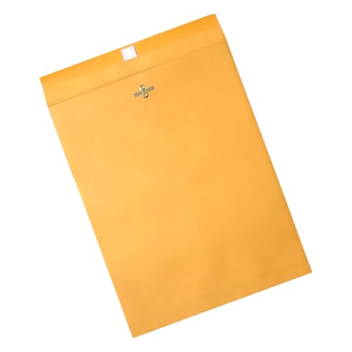 30 Pcs Verdickte Mailingumschläge Mit Metallverschluss Großer Kapazitätsdokumentumschläge Für Schulbüroversorgungen Sichere Dokumentumschläge Mit Messingverschluss von Oxxggkao
