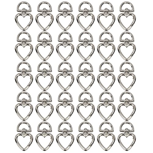 30 Stücke Zinklegierung Herzform Schwenkschnallen Trigger Federschlüsselende Schnalle Haken Offener Für Schlüsselring Durabl Heart Metall Schnalle 30 Stücke Zinklegierung Herzform Schwenkschnallen Trigger Federschlüsselende Schnalle Haken Offener Für Schlüsselring Durabl Heart Metall Schnalle von Oxxggkao