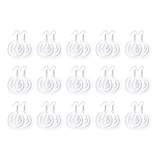 30pcs Sublimation Leere Ohrringe Wärmeübertragung Druckdrahthaken Hohl Runde Unvollendete Ohrhänger Haken 30pcs Sublimation Leere Ohrringe Wärmeübertragung Druckdrahthaken Hohl Runde Unvollendete Ohrhänger Haken von Oxxggkao