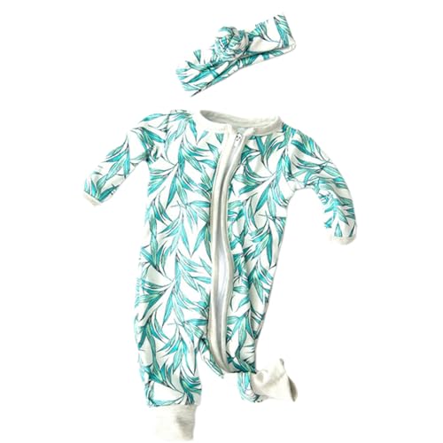 Oxxggkao Babypuppenkleideroutfits Für 18 Zoll Neugeborene Sampper Für Jungen/Mädchen Kleidung Und Stirnband Puppen Outfits von Oxxggkao